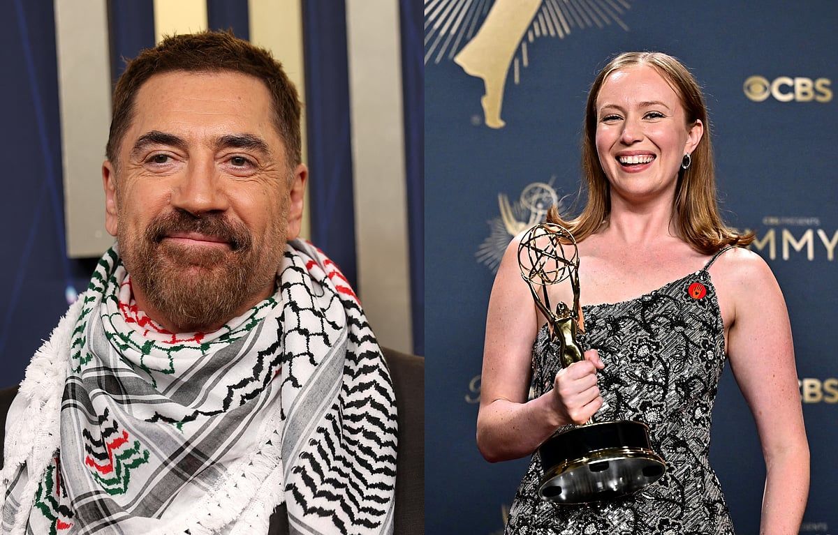 Emmy 2025: Javier Bardem Keffiyeh Giyiyor, Diğer Yıldızlar Gazze'de Ateşkes Çağrısı Yapıyor