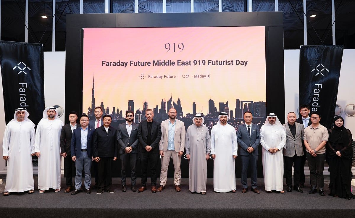 Faraday Future Middle East, ilk 919 Fütürist Günü'ne ve Özel Fx Superone Önizlemesine Ev Sahipliği Yapıyor