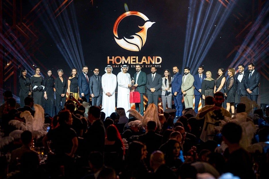 Homeland Realty, Dubai'deki Binghatti Yıllık Ödülleri'nde En İyi 10 Aracı Kurum Arasında Yer Aldı