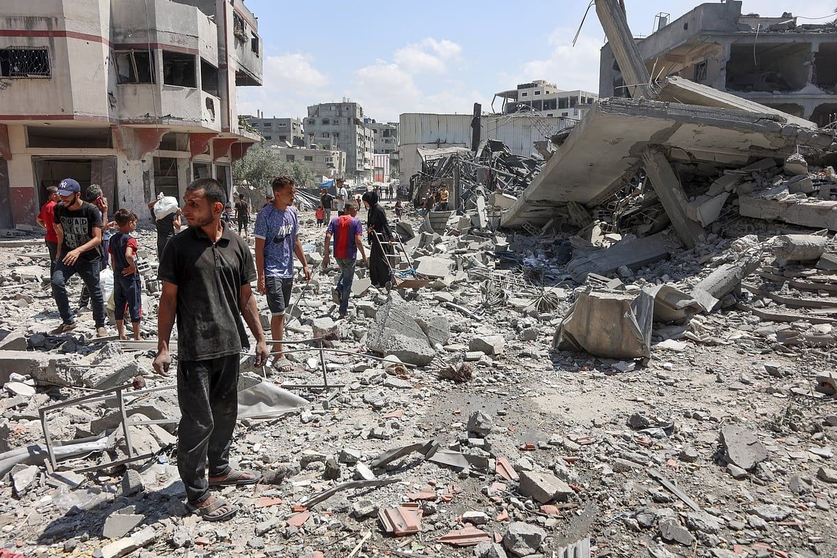 İsrail, Hamas'a Son Uyarısını Göndermek için Gazze'ye Yönelik 'Güçlü Kasırga' Sözü Verdi