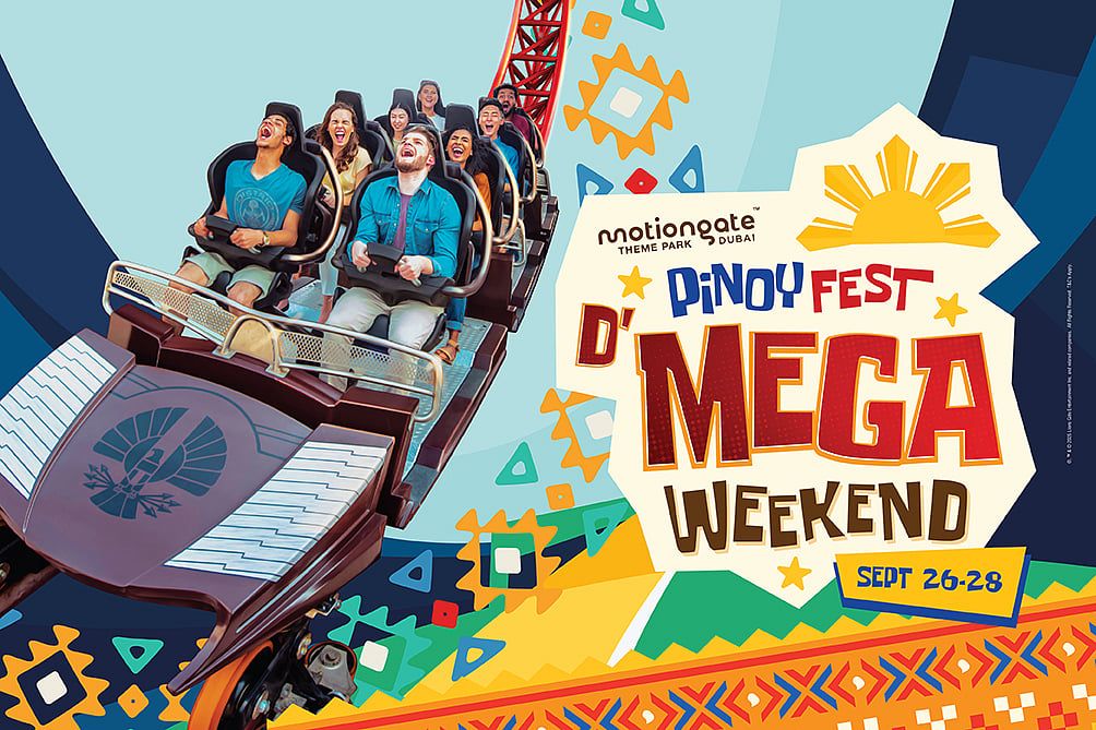 Pinoy Fest D'mega Weekend, Motiongate Dubai'ye Üç Günlük Müzik Yemeği ve Eğlence Getiriyor