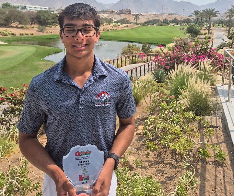 Rayan Ahmed, Ghala Golf Kulübü'nde 13 Atış Zaferiyle Umman Amatör Açık'a Hükmediyor