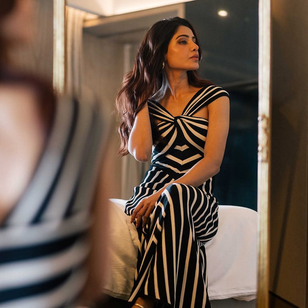 Samantha Ruth Prabhu, Dubai'de Moda, Kendini İfade Etme ve Kresha Bajaj'ı Destekleme Hakkında Konuşuyor