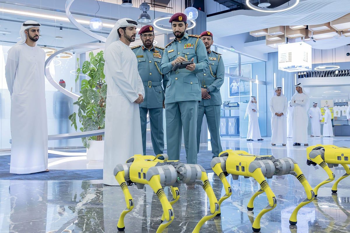 Şeyh Hamdan, Yaşamları ve Mülkleri Korumak için Yapay Zekayı, Robotiği Hızlandırmaya Çalışıyor