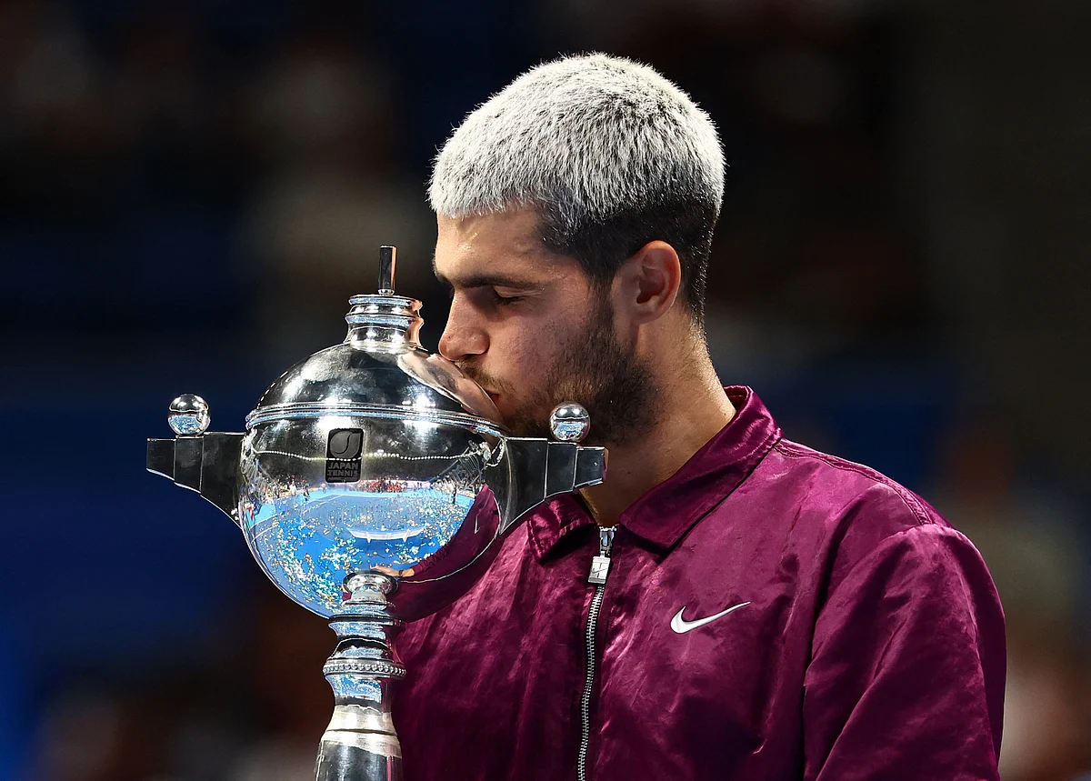 Tenis: Alcaraz, Sezonun Sekizinci Şampiyonluğu için Tokyo'da Fritz'i Yendi