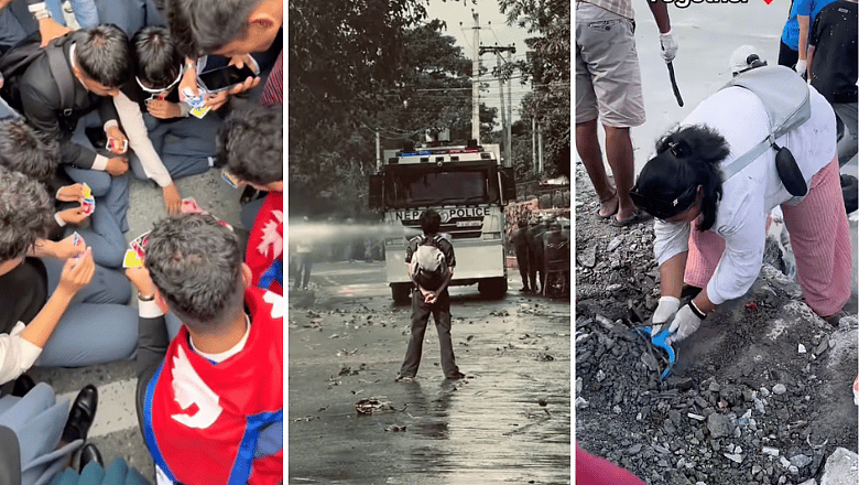 Uno Oynamak, Sokakları Temizlemek: Nepal Protestolarından Sonra Z Kuşağının 5 Viral Videosu