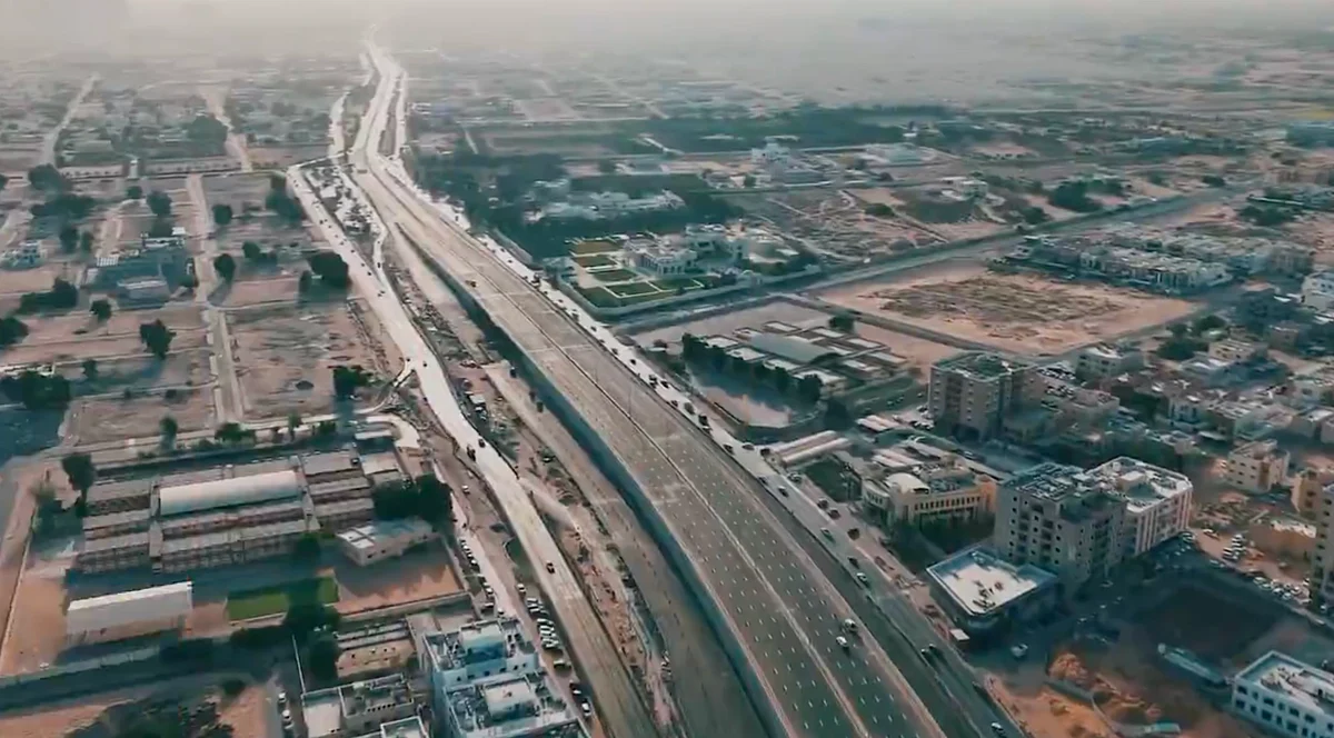 Ajman, Şeyh Zayed Yolu'na Kısmen Yeni Köprü Açtı