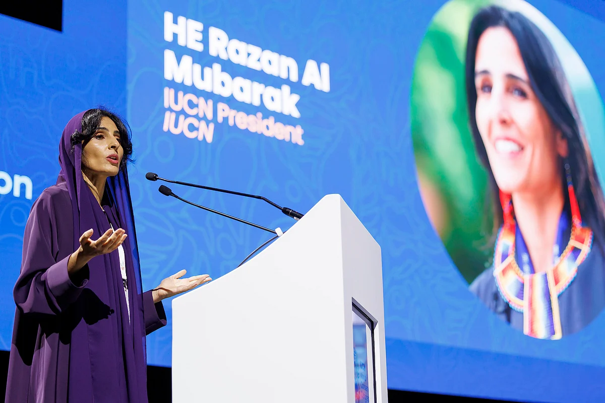 BAE'den Razan El Mübarek, Uluslararası Doğayı Koruma Birliği Başkanlığına Yeniden Seçildi