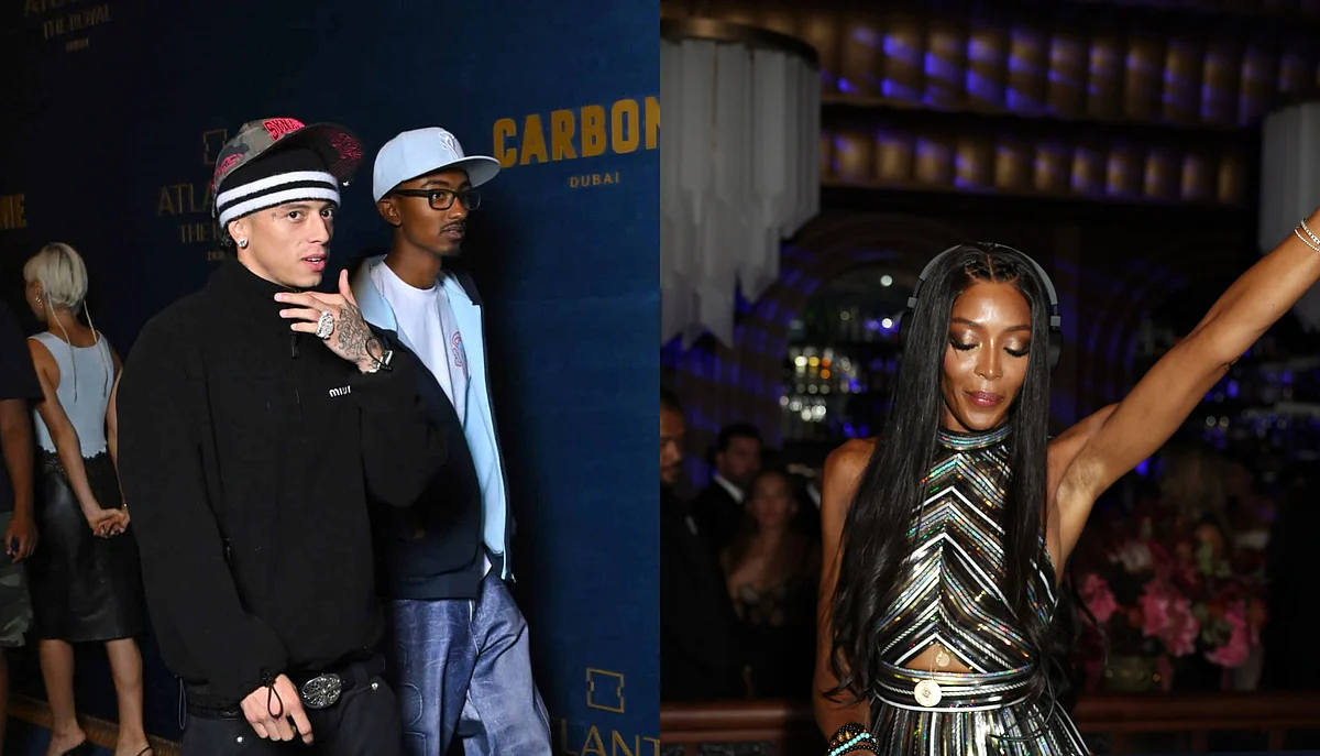 Central Cee, Naomi Campbell ve Diğer Yıldızlar Dubai'deki Restoran Lansmanında Parlıyor