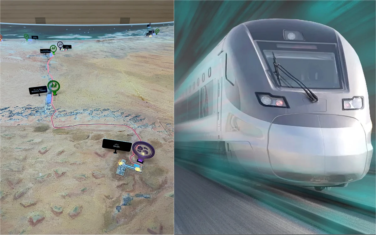 Dağları, Çölleri Kesen BAE Yolcu Treni: Etihad Demiryolu Haritası Açıklandı