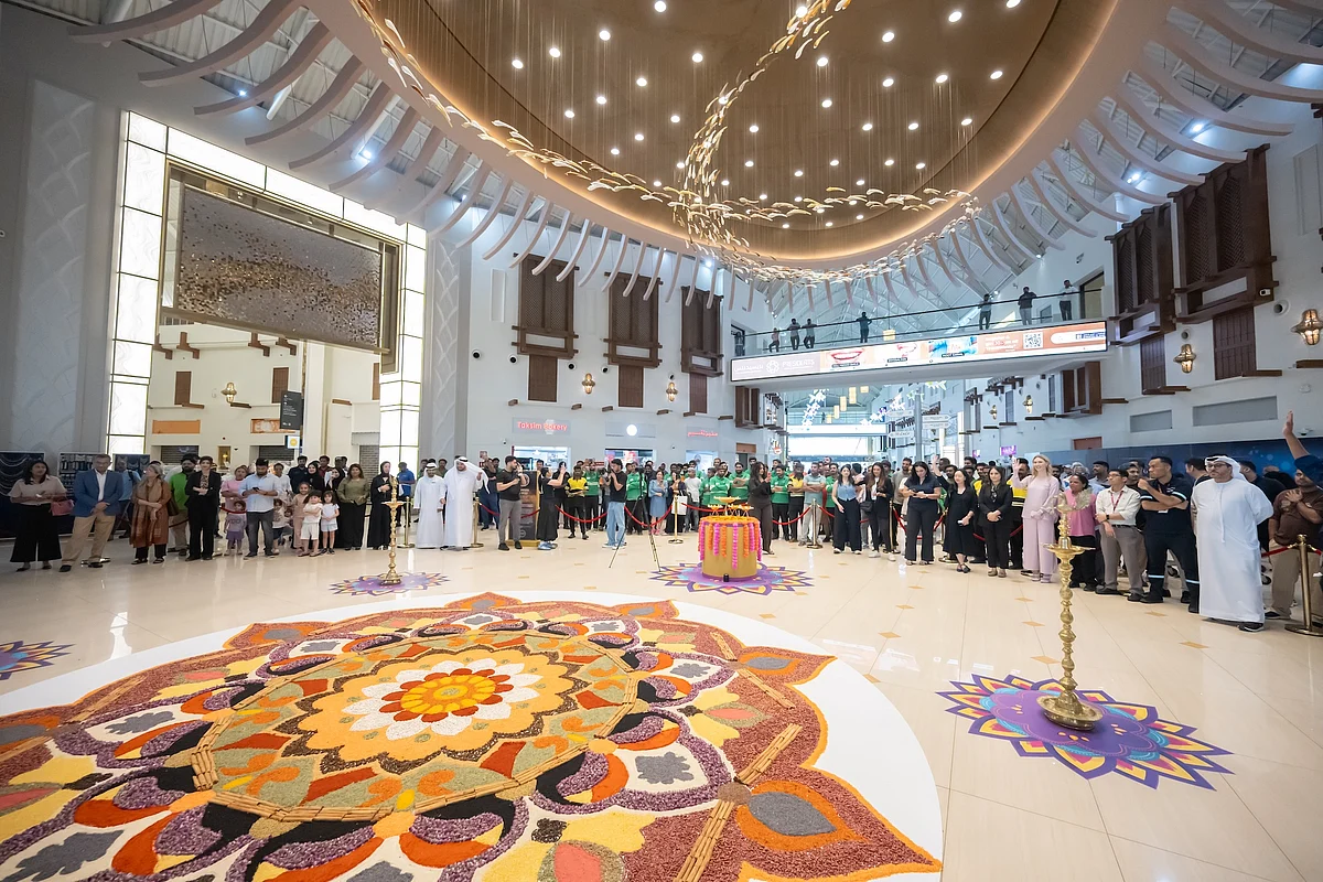 Dubai'deki Diwali: Havai fişekler, ışık Festivali'nin 10 Günlük kutlamasını kutlamak için canlı müzik