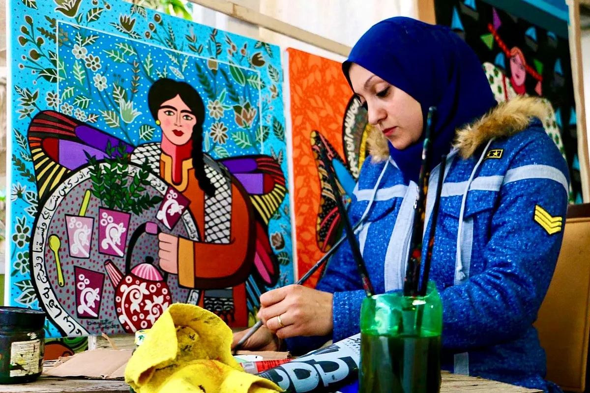 Filistinli Kadınlar Sanat Yoluyla Mirası Nasıl Koruyor