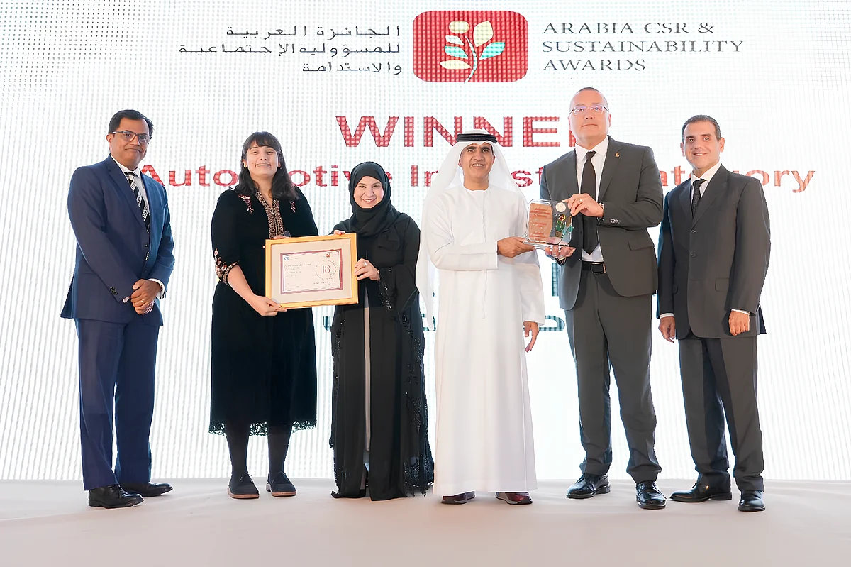 Galadari Brothers Motors Bölümü Arabia Csr &amp; Sustainability Awards'da Büyük Ödül Kazandı