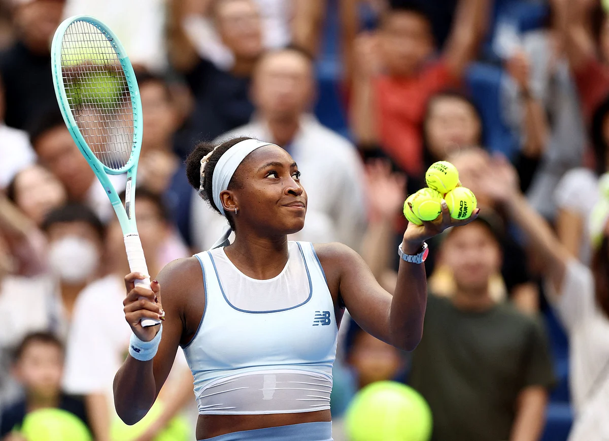 Gauff, Çin Açık Yarı Finallerine Ulaşmak için Lys Mücadelesini Bastırdı