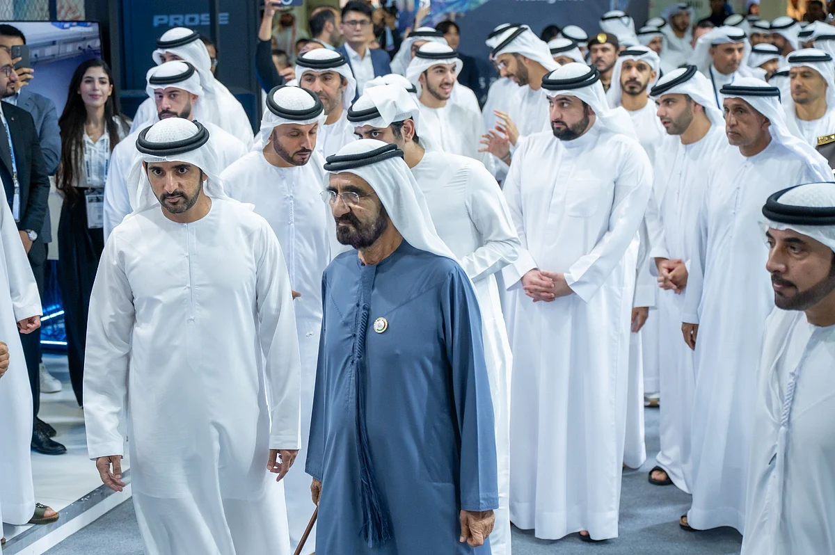 Gitex 2025: Dubai Hükümdarı Oğulları Şeyh Hamdan, Şeyh Maktum ile Görüldü