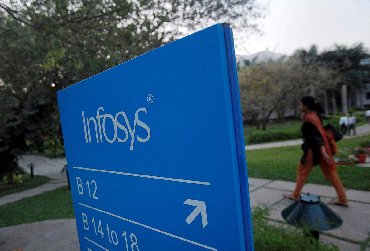 Hindistan'ın Infosys'i Gelir Görünümünün Alt Ucunu Artırdı