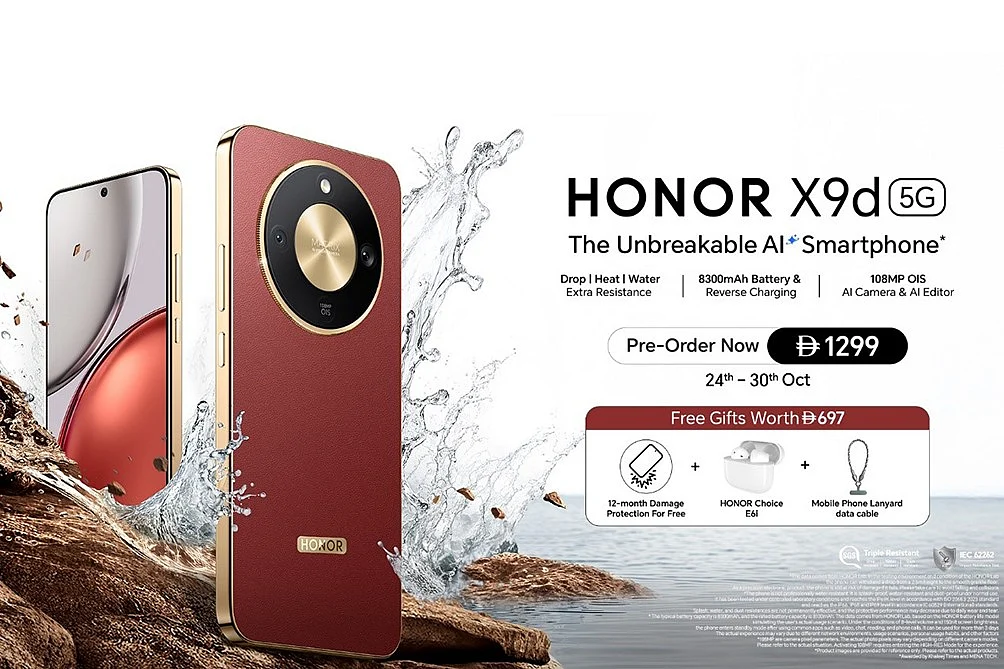 Honor, Tek Bir Şık Pakette Dayanıklılık, Güç ve Yenilik Sunan Kırılmaz Aı Akıllı Telefon Honor X9D 5g'yi Piyasaya Sürdü