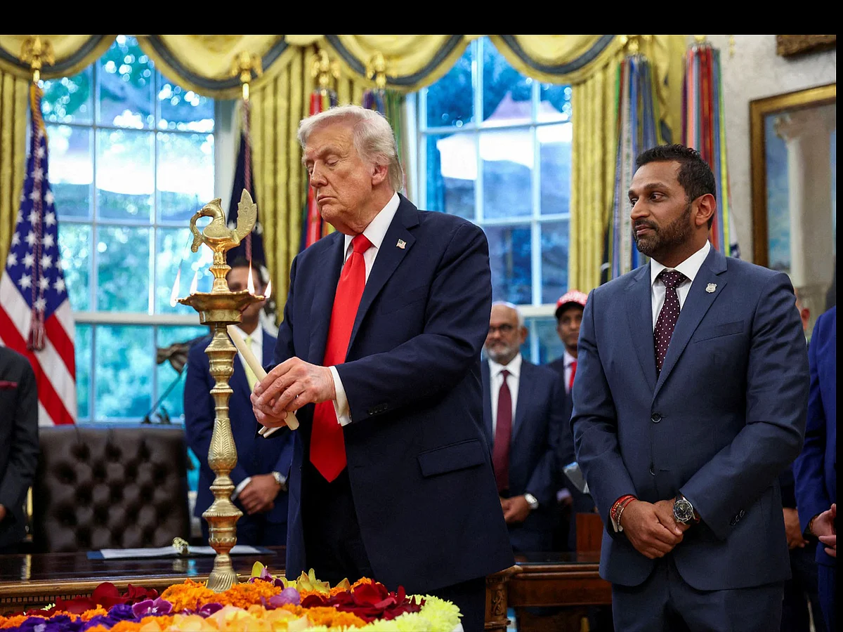 İzle: Trump, Beyaz Saray'daki Diwali Kutlamasına Katıldı, Modi'ye 'Harika Arkadaş' Dedi