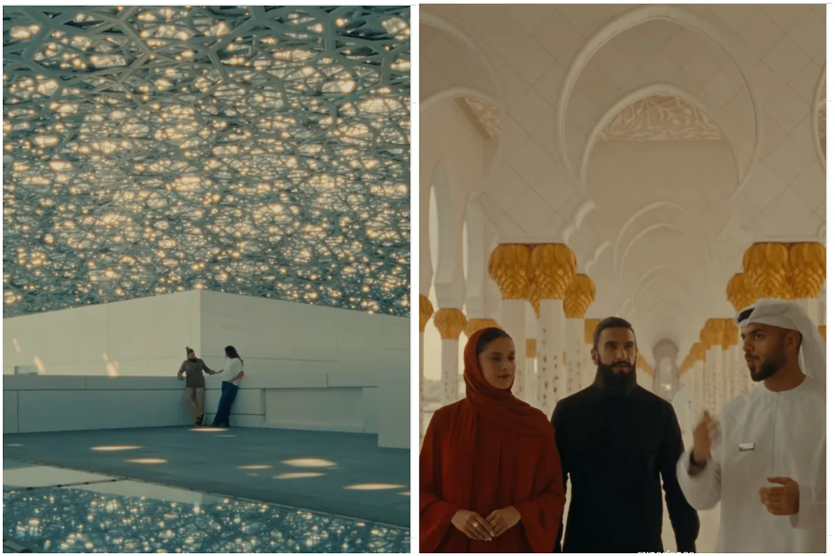 İzleyin: Ranveer, Deepika Abu Dabi'de Durakladı, Louvre'u Keşfedin, Ulu Cami
