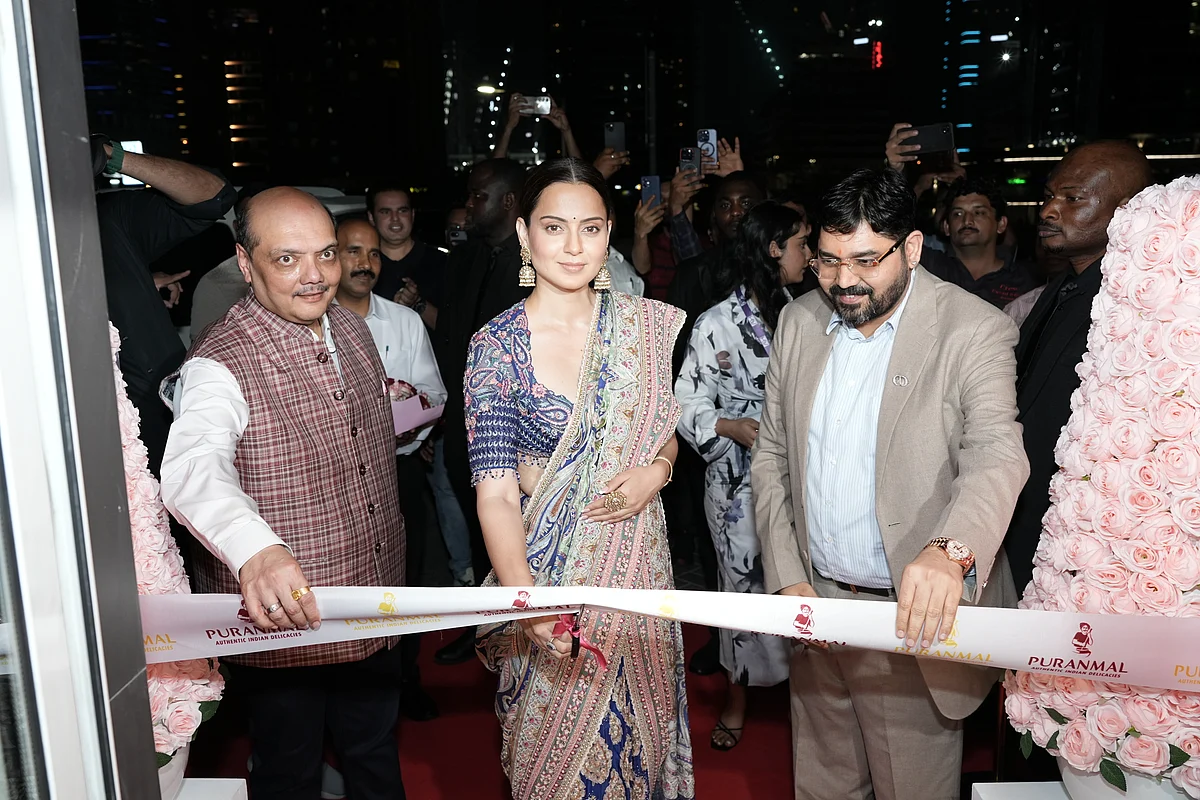 Kangana Ranaut, Puranmal'ın Dubai'deki Yeni Amiral Gemisi Restoranının Lansmanını Süslüyor