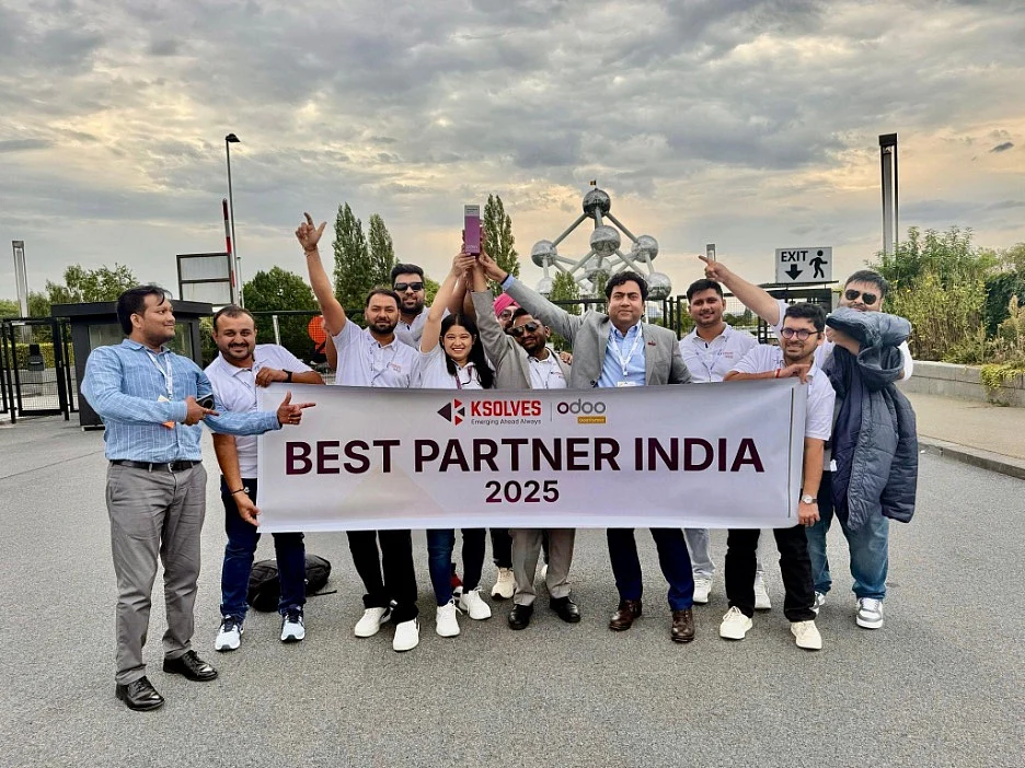 Ksolves India Limited, Odoo En iyi Ortak Hindistan 2025 Ödülünü Kazandı