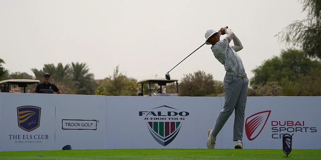 Rayan Ahmed, Els Club Dubai'deki Faldo Junior Tour'da Beş Vuruşluk Liderliği Ele Geçirdi
