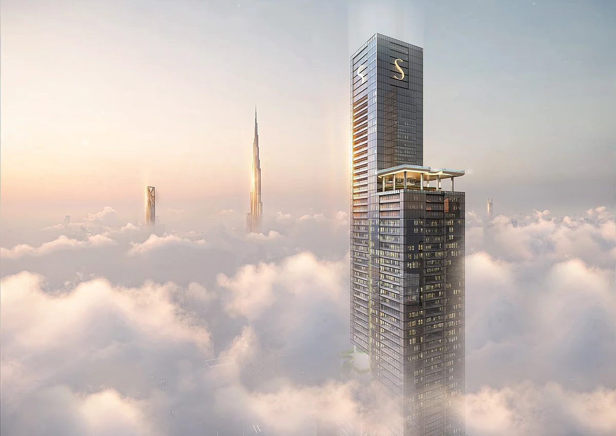 Sobha Realty, Dubai'deki Şeyh Zayed Yolu Üzerinde 109 Katlı Paraşüt Parklarını Tanıttı