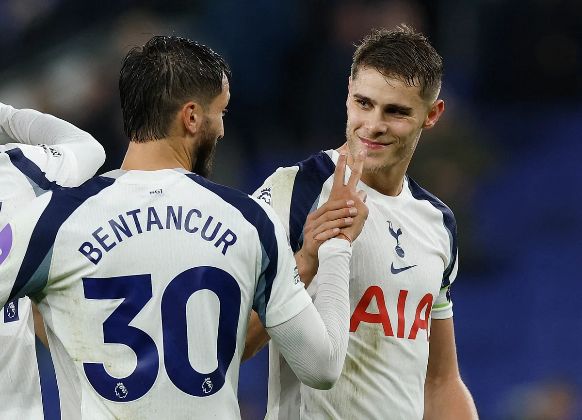 Van De Ven, Tottenham'ı Everton'da Zafere Taşıdı
