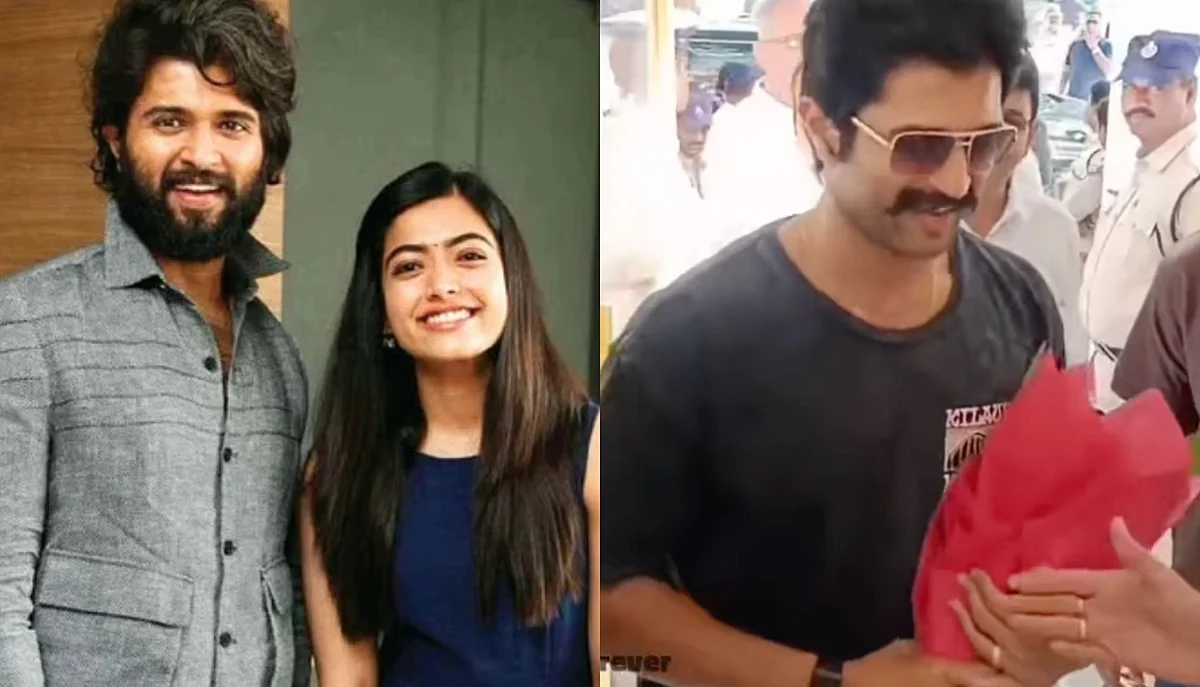 Vijay Deverakonda, Rashmika Mandanna Nişanlandı: Hayranlar Aktörün Yüzük Taktığını Fark Etti