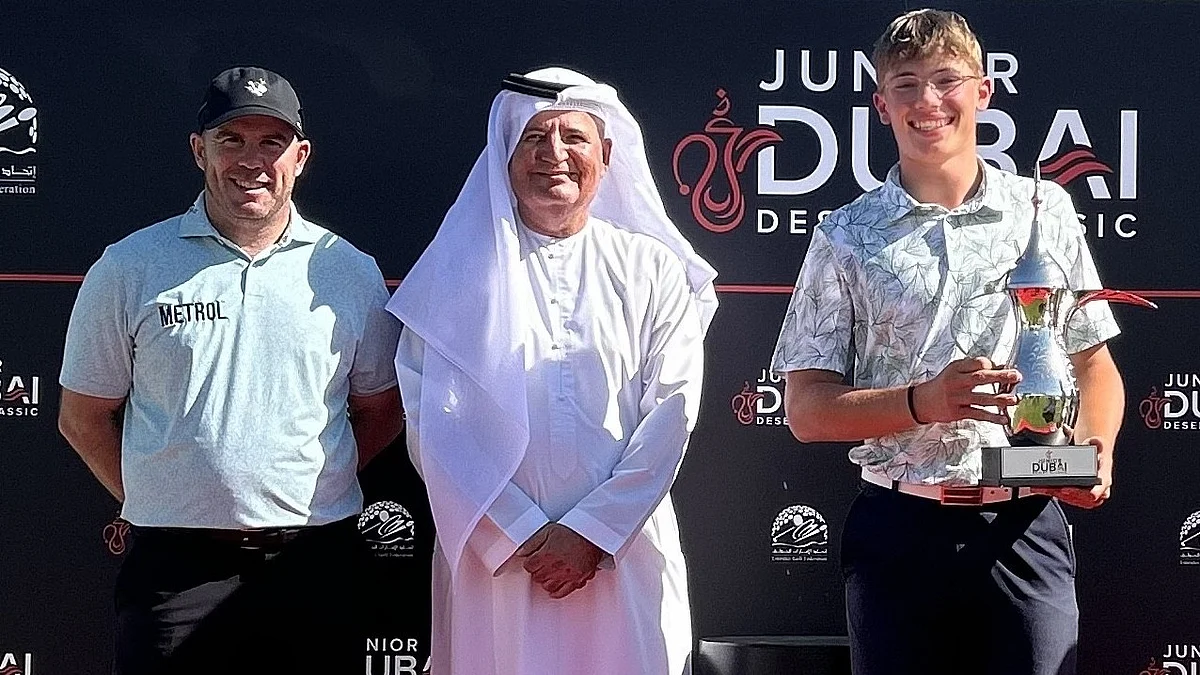 Yükselen Golf Yıldızları, 2026 Junior Dubai Desert Classic için Geri Sayım Başladığında Parlayacak