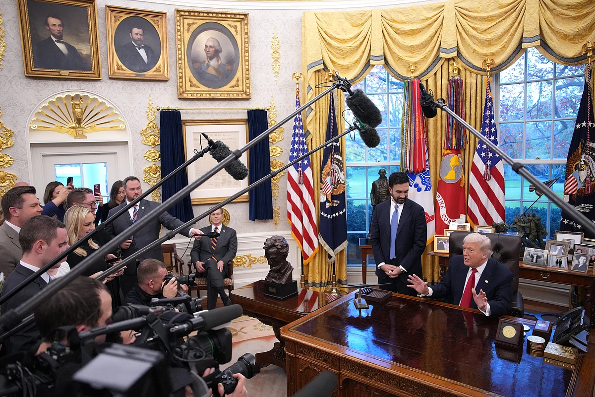 ABD Mahkemesi, Trump'ın Büyük Basın Özgürlüğü Davasında Ap'yi Oval Ofis'ten Yasaklayıp Yasaklayamayacağına Karar Verecek