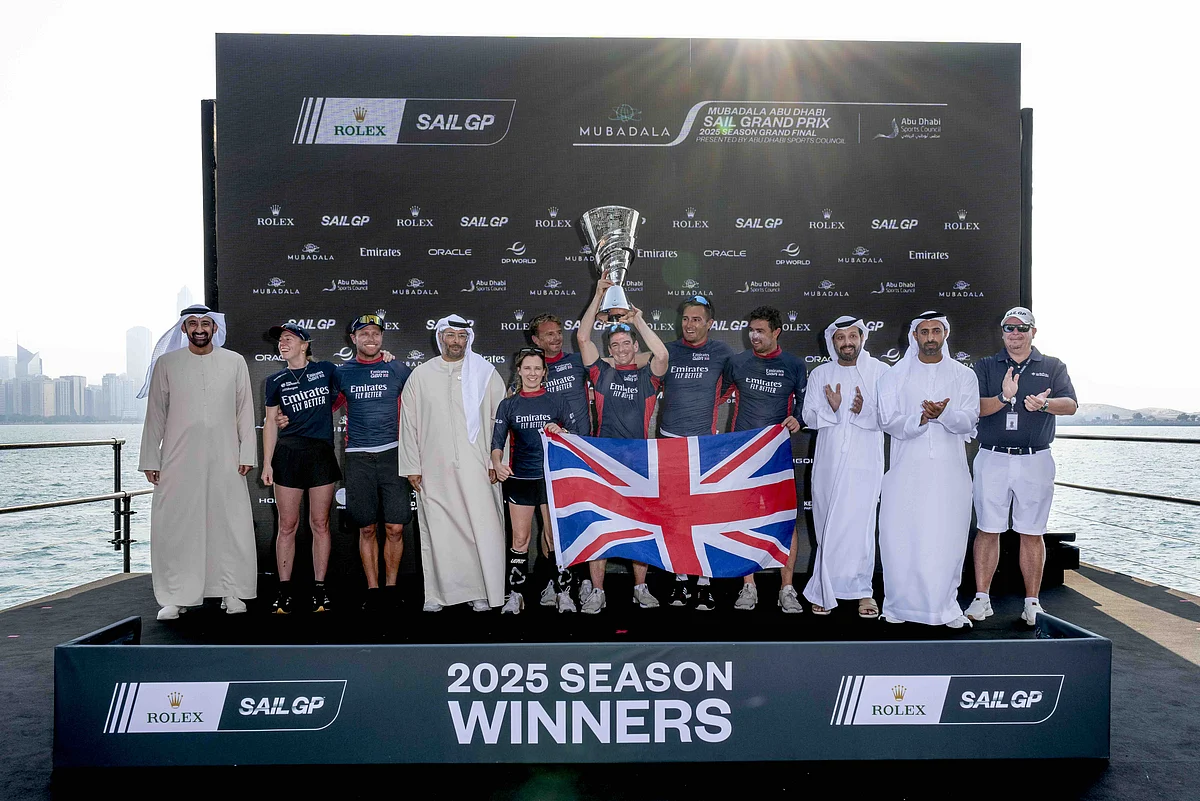 Abu Dabi Yelken Gp'sinde Emirates Gbr Clinch 2025 Yelken Gp Unvanı