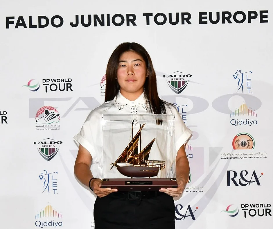 Ai Goto, Al Ain'de Faldo Junior Finaline Hükmediyor; BAE'den Rayhan Ahmed En iyi Ev Umutları