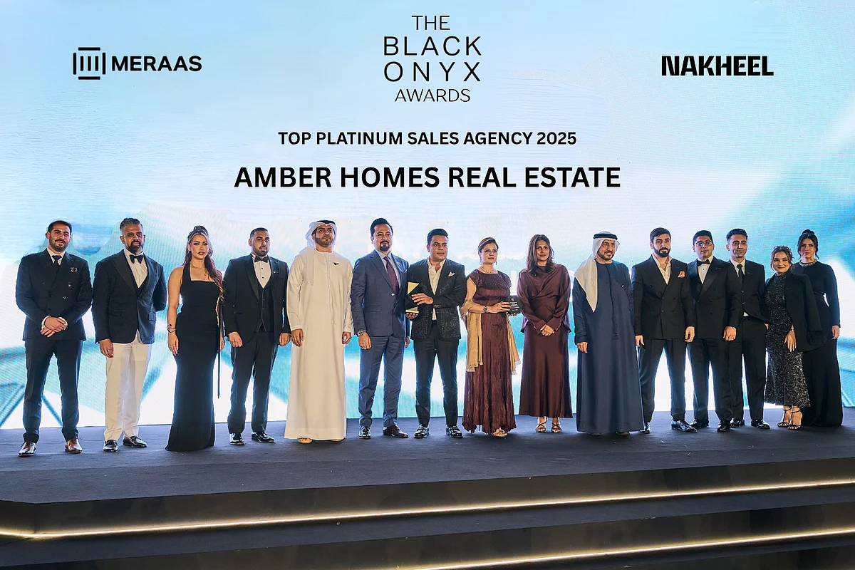 Amber Homes Real Estate, Üst Üste Dördüncü Yıl Meraas, Nakheel ve Dubai Holding tarafından En İyi Platin Satış Acentesine Layık Görüldü