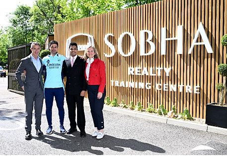 Arsenal ve Sobha Realty iki Yıllık Ortaklığa İmza Attı
