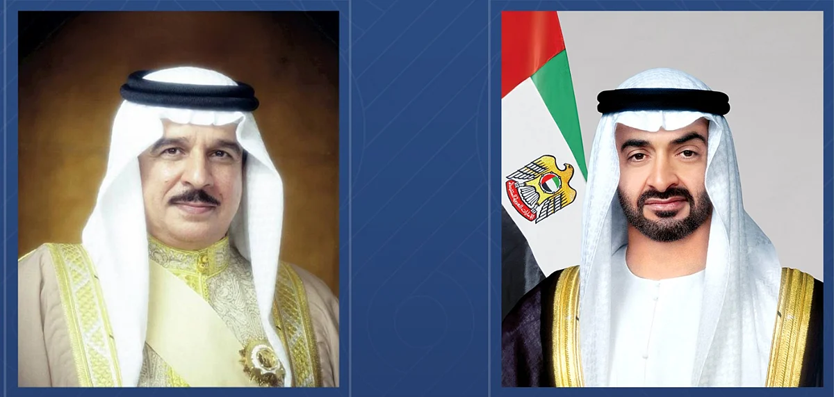 BAE Başkanı Bahreyn'i Ziyaret Etmeye Başladı; Kral Hamad, Şeyh Muhammed'i Sakhir Hava Üssü'nde Ağırladı