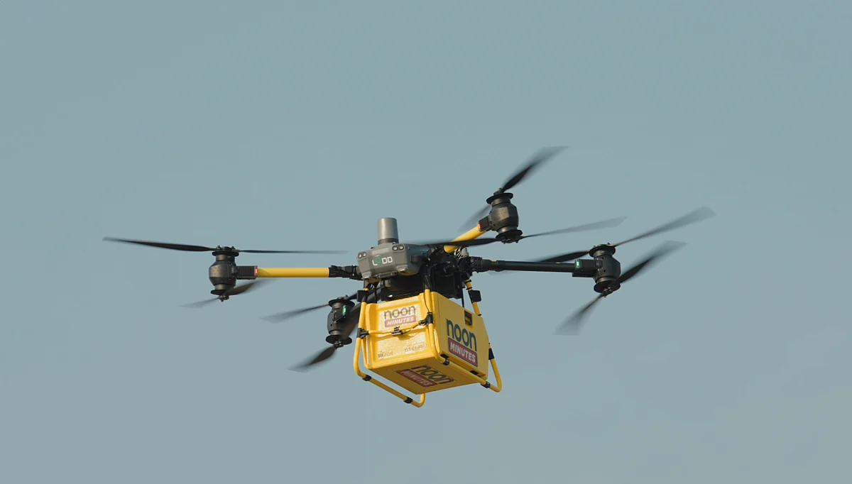 BAE: Öğlen, Yakında Uygulama Aracılığıyla 15 Dakikalık Drone Teslimatlarını Gerçekleştirecek