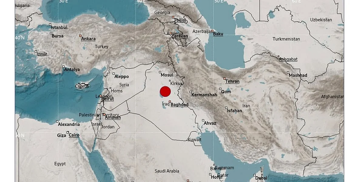 BAE'nin Ncm'si Irak'ta 5.0 Büyüklüğünde Deprem Kaydetti