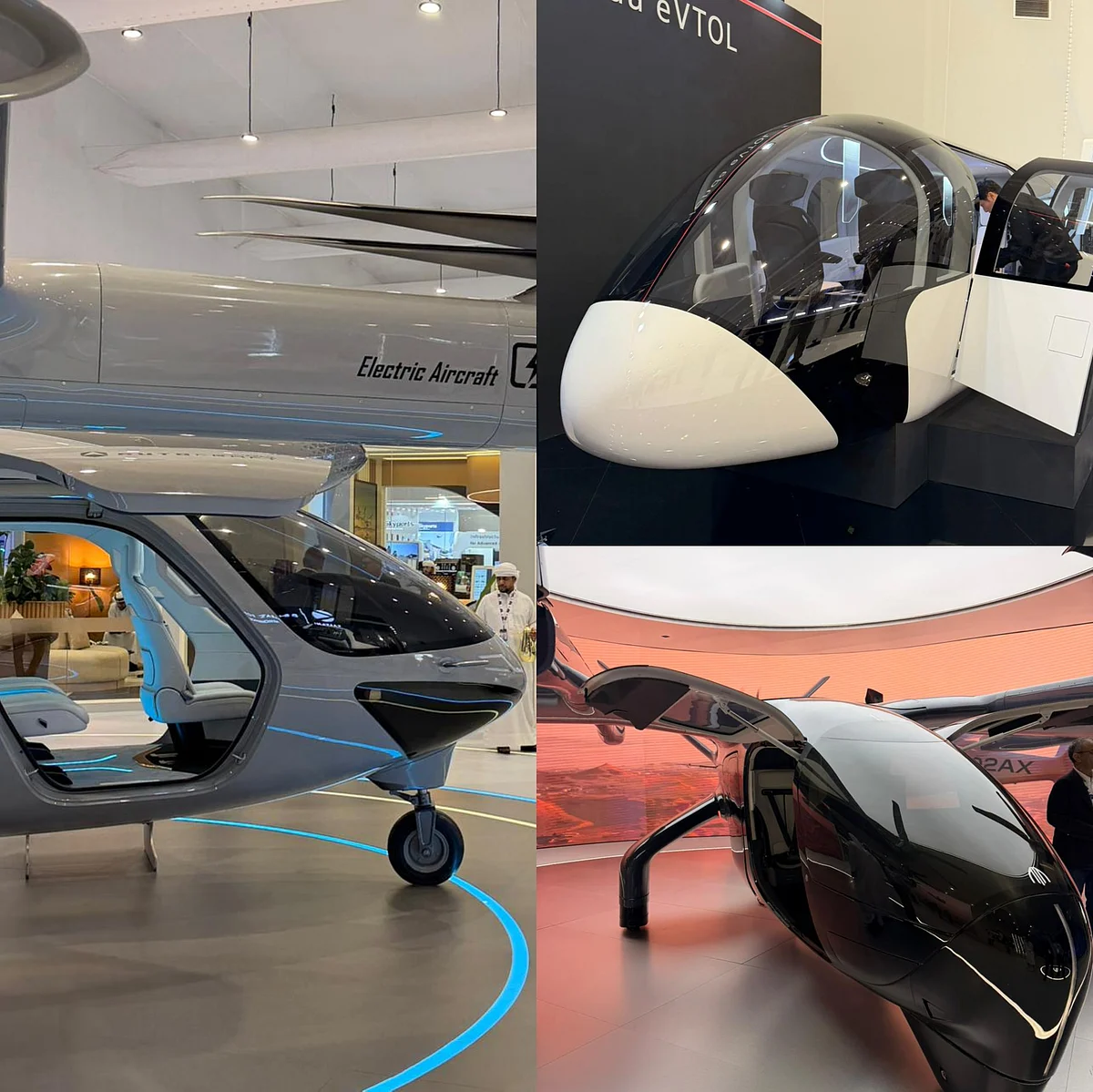 Bakın: Hava Taksileri Nasıl Görünecek? Dubai Airshow'da Sergilenen 3 Model