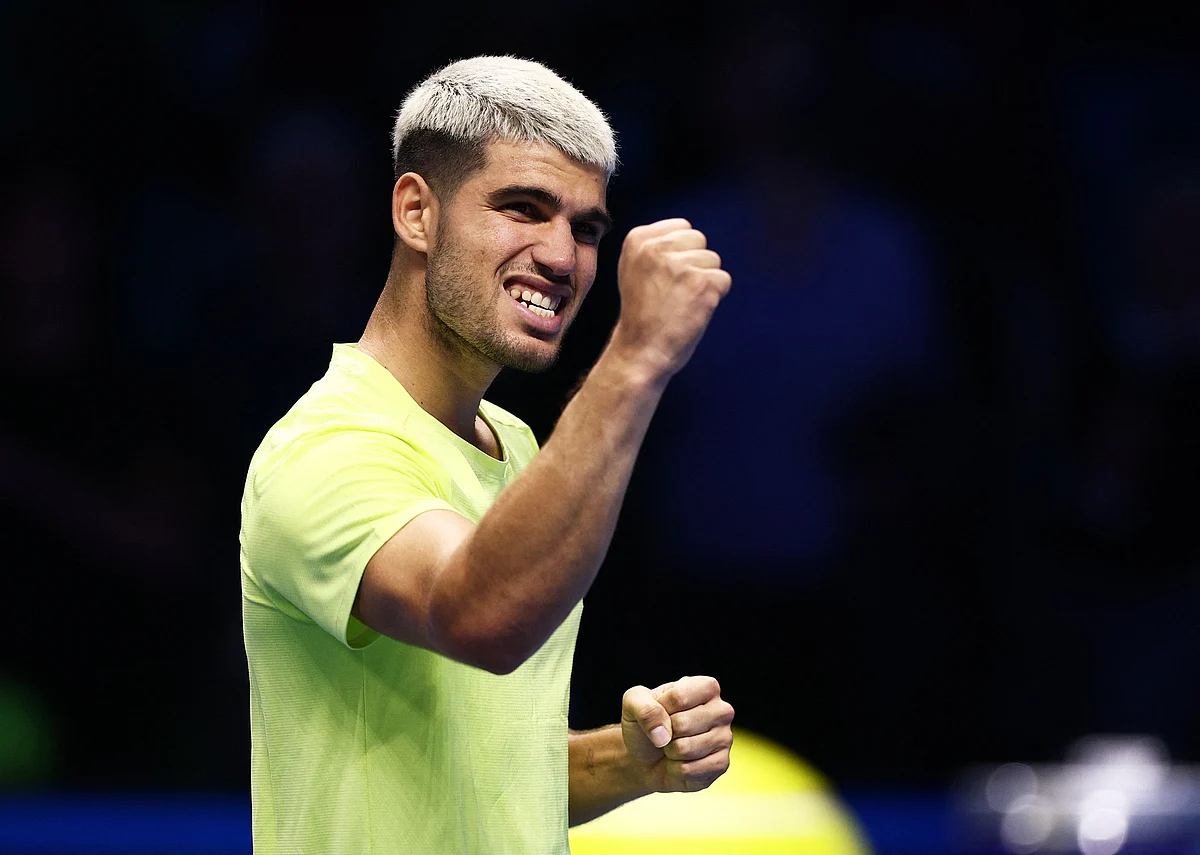 Carlos Alcaraz, Atp Finallerinde Taylor Fritz'i Yenmek için Mücadele Ediyor