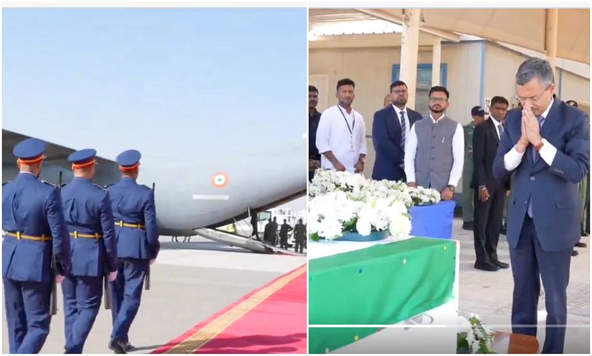 Dubai Airshow Kazası: Iaf Pilotunun Ölümlü Kalıntıları Hindistan'a Geri Gönderildi