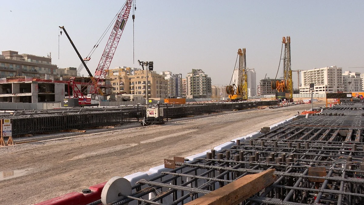 Dubai Metrosu Mavi Hattı Sadece Beş Ayda %10 Tamamlanmaya Ulaştı