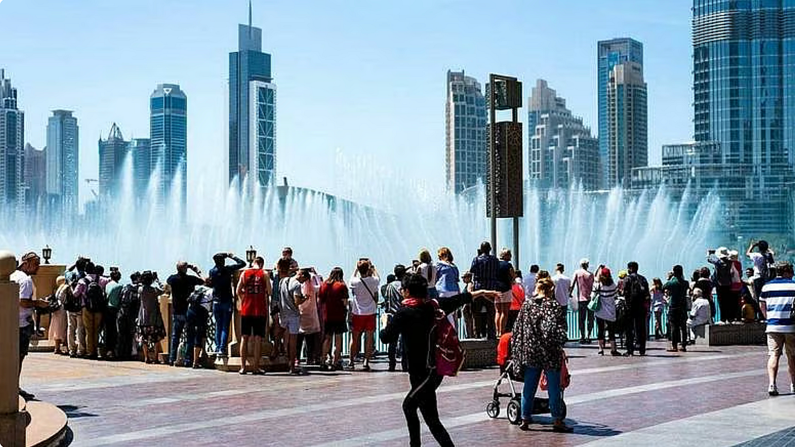Dubai, Ziyaretçiler Yeni Deneyimler için Akın Ederken Turizm Rekorunu Kırmaya Hazırlanıyor