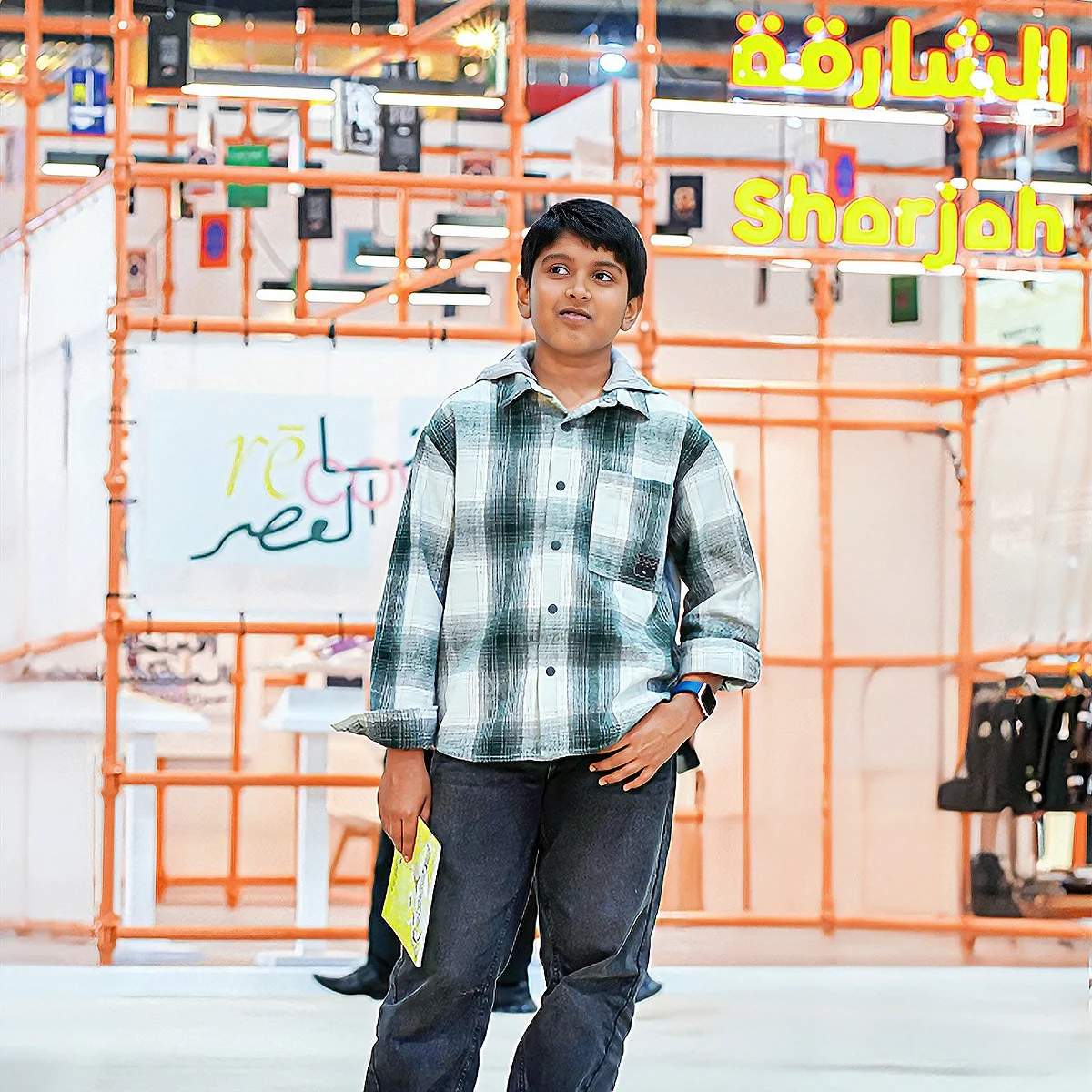 Genç Yazar Navaneeth Shreejith, 2025 Sharjah Uluslararası Kitap Fuarı'nda Parlıyor