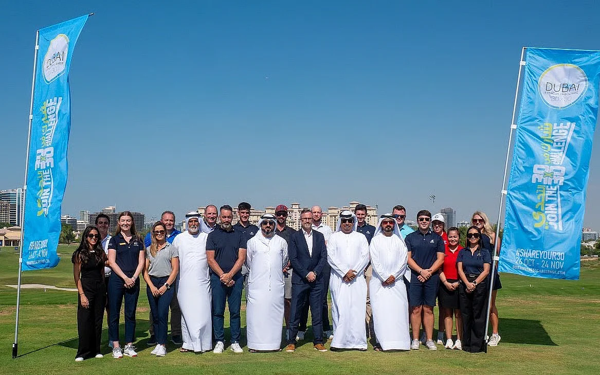 Golf, Şehir Genelinde Refahı Teşvik Ederek Dubai Fitness Challenge'da Merkez Sahneye Çıkıyor