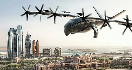 Havaalanından Eve Dakikalar İçinde: Abu Dabi, 10'dan Fazla Dikey Portlu Uçan Taksi Ağını Tanıttı