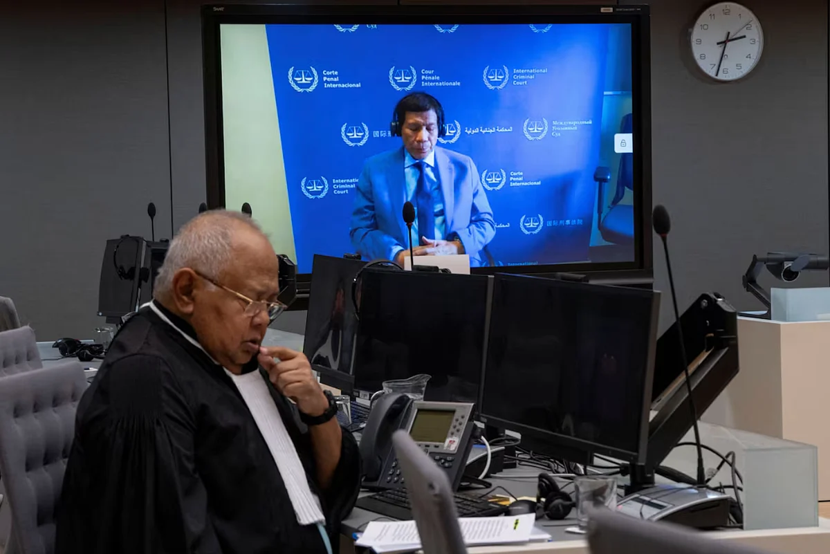 Icc Savcıları Temyiz Dairesini Eski Filipin Cumhurbaşkanı Duterte'yi Gözaltına Almaya Çağırdı