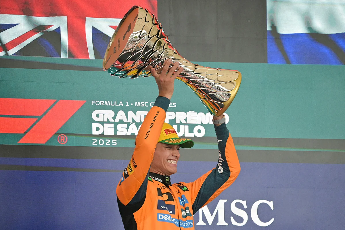 Lando Norris, Sao Paulo'da Üst Üste 2. Galibiyetle Formula 1 Şampiyonluğuna Liderlik Ediyor