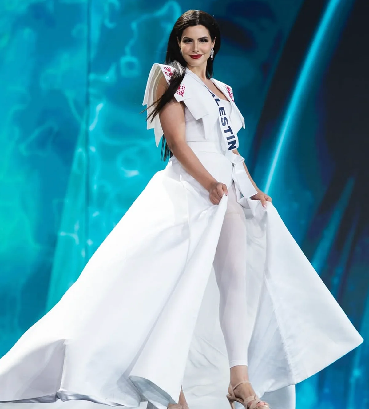 Miss Palestine Nadeen Ayoub, Miss Universe Kategorisinde Haksız Oy Sayımı Yaptı