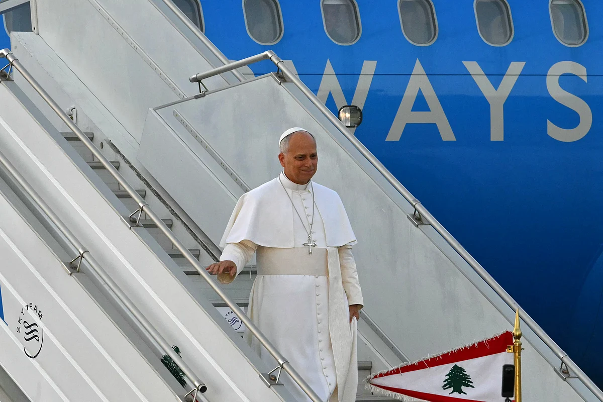 Papa Leo Xıv, Krizden Etkilenen Ülke için Barış Mesajı ile Lübnan'a Geldi